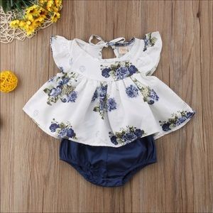 Baby two piece summer outfit
